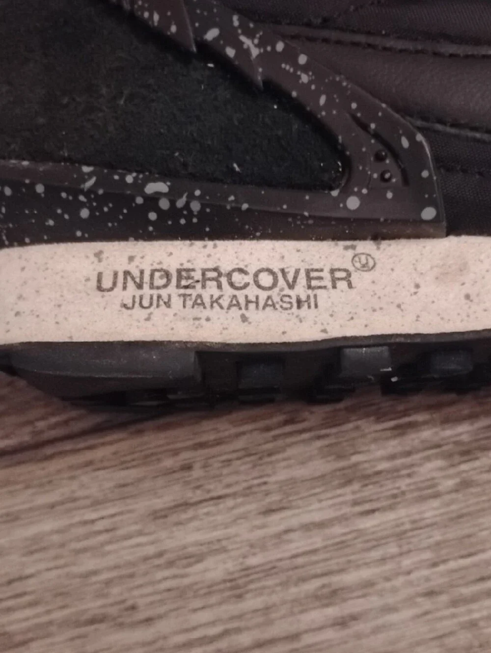 Nike Daybreak X Undercover Black Low-Profile Lace-Up Sneakers